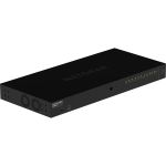 Netgear AV Line M4250-10G2F-PoE+ 8x1G PoE+ 125W 2x1G and 2xSFP Managed Switch (GSM4212P) - 10 Ports - Manageable - 3 Layer Supported - Modular - 2 SFP Slots - 17.32 W Power Consumption