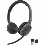 Morpheus 360 Advantage Stereo Wireless UC Headset with Boom Microphone HS6500SBT - Bluetooth Headphones - 32 Ohm - 20 Hz - 20 kHz - Noise Canceling - Detachable Mic - Mute Button - Bina