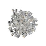 MC C20-088L6AP-50 CAT6A Pass Through RJ45 ModularConnectors 50 Pack