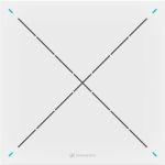 Sennheiser TeamConnect Ceiling 2 Wired Condenser  Noise Cancelling Microphone - White - Ceiling Mount  Flush Mount