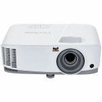 ViewSonic PA504W 4000 Lumens WXGA High Brightness Projector with Vertical Keystone  HDMI 1.4  USB 2.0 Type A  and VGA Inputs for Home and Office - 1280 x 800 - Front  Ceiling - 1080p -