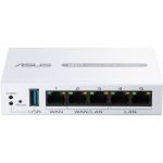 Asus ExpertWiFi EBG15 Router -TAA-compliant - 5 Ports - 4 RJ-45 Port(s) - 1 WAN Port(s) - Slots512 GB - Gigabit Ethernet - IEEE 802.1p  IEEE 802.1Q  IEEE 802.3  IEEE 802.3ab  IEEE 802.1