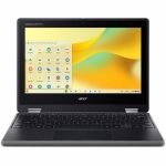 Acer Chromebook Spin 511 R757TN R757TN-C21J 11.6in Touchscreen Convertible 2 in 1 Chromebook - HD - Intel N-Series N150 - 8 GB - 64 GB Flash Memory - English (US) Keyboard - Black - Int