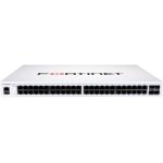 Fortinet FortiSwitch FS-148F-FPOE Ethernet Switch - 48 Ports - Manageable - Gigabit Ethernet  10 Gigabit Ethernet - 10/100/1000Base-T  10GBase-X - 2 Layer Supported - Modular - 895.70 W