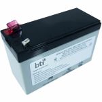 BTI APCRBCV212-BTI 12V 9AH 1-CELL SEALED LEAD ACID BATTERY FOR APC BACKUPS BVN950M1  BVN950M1-CA - 9000 mAh - 12 V DC - Lead Acid - Sealed