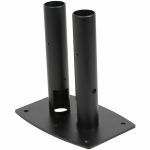 Peerless-AV&reg; Modular Series Dual-Pole Floor Mounted Plate for Wood or Concrete Floors - 46in to 90in Screen Support - 422 lb Load Capacity - 1