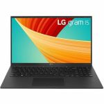 LG gram 15Z90R-Q.APB4U1 15.6in Notebook - Full HD - 60 Hz - Intel Core i5 13th Gen i5-1350P - vPro Technology - 16 GB - 256 GB PCI Express NVMe 4.0 SSD - Obsidian Black - Intel Chip - 1