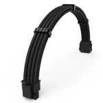 ATX CPU 8 Pin Power Extension Nylon Sleeved Cable CPU 8 Pin Female to 8(4+4) Pin Male EPS-12V Extension Cable for Motherboard