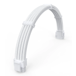 ATX CPU 8 Pin Power Extension Nylon Sleeved Cable CPU 8 Pin Female to 8(4+4) Pin Male EPS-12V Extension Cable for Motherboard