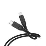 AmazingThing Thunder Pro Lightning to USB C 1.1m (3.6ft) PD30W Cable CLC110MTHBK Black