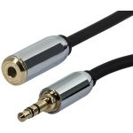3.5mm Stereo Male to Female Cable 1M