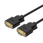 Unitek Y-C702ABK 1.5M DB9 RS232 Male to Male Cable Black