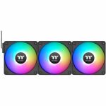 Thermaltake CT120 EX ARGB Sync PC Cooling Fan (3-Fan Pack) - 3 Pack - 4.72in Maximum Fan Diameter - 3 x Fan(s) - 68 CFM Maximum Airflow - 2000 rpm - Hydraulic Bearing - 2510 - 4 PIN PWM