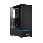 Lian-Li SUP01X Black Steel Tempered Glass ATX Mid Tower Computer Case