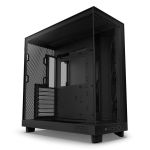 NZXT CC-H61FB-01 H6 FLOW Compact Dual-ChamberMid-Tower Airflow Case 2x USB-A 3.2 Gen 1 1x USB-C 3.2 Gen 2 1x Audio