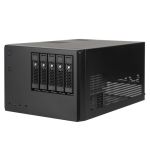 Silverstone SST-CS351 5-Bay SAS-12G / SATA-6G Hot-Swappable High Performance NAS Chassis Micro-ATX Mini-DTX Mini-ITX