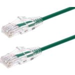 CAT6A UTP 28AWG PVC 7FT Green