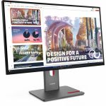Lenovo ThinkVision P27QD-40 27in Class WQHD LED Monitor - 16:9 - Raven Black - 27in Viewable - In-plane Switching (IPS) Technology - WLED Backlight - 2560 x 1440 - 1.07 Billion Colors -