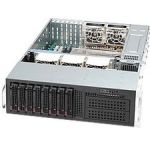 Supermicro SuperChassis 835TQC-R802B - Rack-mountable - Black - 3U - 11 x Bay - 2 x 800 W - Power Supply Installed - ATX  EATX Motherboard Supported - 3 x External 5.25in Bay - 8 x Exte