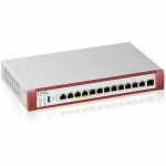 ZYXEL USGFLEX500H - High Speed UTM Cyber Security and VPN Firewall | Hardware Only | 2 PoE+ 30W Ports | Nebula Cloud Option | 4 Multi-Gig 2.5G Ports - Hardware with Optional UTM Service