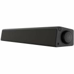 Creative Stage SE mini 2.0 Bluetooth Sound Bar Speaker - 12W RMS - Black - Under Monitor