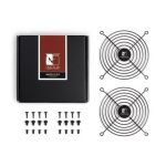Noctua NA-FG1-12 Sx2 Fan Grills for 120mm Fans Set of 2 Black
