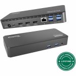Plugable USB C Triple Display Docking Station | 100W PD  3x HDMI (1x 4K 30Hz  2x 1080p 60Hz)  6x USB 5Gbps Ports - 3x HDMI  6x USB 5Gbps Ports  100W USB PD