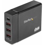 StarTech.com USB-C Charging Station  72W  1x USB-C + 3x USB-A  Portable Charger with PD  Laptop Replacement Charger  USB-C Power Adapter - 72W USB charging station w/ 1x USB-C PD 3.0 (6