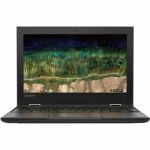 LENOVO DCG SOURCING 500e Chromebook 2nd Gen 81MC005AUS 11.6in Touchscreen Convertible 2 in 1 Chromebook - HD - Intel Celeron N4120 - 4 GB - 32 GB Flash Memory - English Keyboard - Black