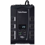 CyberPower CP685AVRLCD Intelligent LCD UPS Systems - 685VA/390W  120 VAC  NEMA 5-15P  Compact  8 Outlets  LCD  PowerPanel&reg; Personal  $125000 CEG  3YR Warranty