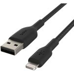 Belkin CAA002BT1MBK BoostCharge Braided Lightningto USB-A Cable 1m / 3.3ft Black