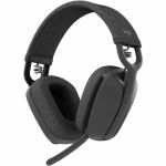 Logitech Zone Vibe Wireless Headset - Microsoft Teams Certification - Stereo - Wireless - Bluetooth - 98.4 ft - Over-the-head  Over-the-ear  On-ear - Binaural - Ear-cup - Noise Cancelli