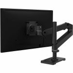 Ergotron Desk Mount for Monitor  LCD Display - Black - Height Adjustable - 1 Display(s) Supported - 34in Screen Support - 22 lb Load Capacity - 100 x 100  75 x 75 - VESA Mount Compatibl