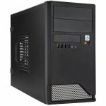 In Win EM Computer Case - Mini-tower - Black - Micro ATX Motherboard Supported