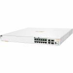 HPE Instant On 1960 Ethernet Switch - 14 Ports - Manageable - Gigabit Ethernet  10 Gigabit Ethernet  2.5 Gigabit Ethernet - 10/100/1000Base-T  1000Base-X  10GBase-T  2.5GBase-T - 2 Laye