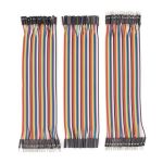 10cm Header Jumper Wires Dupont Cable Set 120pcs (40*M-M / 40*M-F/ 40*F-F)