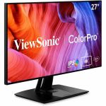 ViewSonic VP2768a-4K 27 Inch Premium IPS 4K Monitor with Advanced Ergonomics  ColorPro 100% sRGB Rec 709  14-bit 3D LUT  Eye Care  HDMI  USB C  DisplayPort for Professional Home and Off