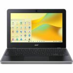 Acer Chromebook 311 C723 C723-K1JM 11.6in Chromebook - HD - MediaTek MT8 MT8186T - 8 GB - 32 GB Flash Memory - English (US) Keyboard - Shale Black - MediaTek Chip - 1366 x 768 - ChromeO