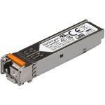 StarTech.com MSA Uncoded SFP Transceiver Module - 1000BASE-BX - 1GbE Gigabit Ethernet BiDi Fiber (SMF) - MSA Uncoded Transceiver - 1000BASE-BX WDM SFP+ (1Gbps) - 1 Gigabit BiDi Module -