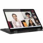 Lenovo 13w Yoga Gen 2 82YR0009US 13.3in Touchscreen Convertible 2 in 1 Notebook - WUXGA - AMD Ryzen 5 7530U - 8 GB - 256 GB SSD - English (US) Keyboard - Thunder Black - AMD Chip - 1920