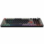 MSI FORGE GK110 US - Cable Connectivity - USB 2.0 Interface - RGB LED - 97 Key(s) - Volume Control Wheel  Media Control  Customizable RGB Light Hot Key(s) - Windows 11 - English (US) -