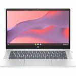 HP Chromebook 14a-nf0000 14a-nf0010nr 14in Chromebook - HD - Intel N-Series N100 - 4 GB - 64 GB Flash Memory - Sky Black - Intel Chip - 1366 x 768 - ChromeOS - Intel UHD Graphics - In-p