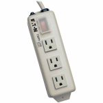 Eaton Tripp Lite Series Power It! 3-Outlet Power Strip  6 ft. (1.83 m) Cord - NEMA 5-15P - 3 NEMA 5-15R - 6ft