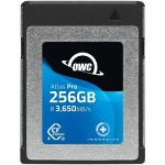 OWC 256GB Atlas Pro CFexpress Type B 4.0 Memory Card - Up to 3000 MB/s Write and 3650 MB/s Read Speeds - CFexpress 4.0 and 2.0 Supporting Wide Variety of DSLR  Cinema and MIrrorless Cam