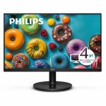Philips V-line 241V8LBS 24in Class Full HD LED Monitor - 16:9 - Textured Black - 23.8in Viewable - Vertical Alignment (VA) - WLED Backlight - 1920 x 1080 - 16.7 Million Colors - Adaptiv