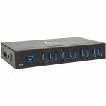 Eaton Tripp Lite Series 10-Port Industrial-Grade USB 3.x (5Gbps) Hub - 20 kV ESD Immunity  Metal Housing  Mountable - USB Type B - External - 11 USB Port(s) - 11 USB 3.0 Port(s) - PC  M
