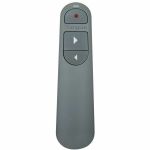 Targus Control Plus Dual Mode EcoSmart Antimicrobial Presenter with Laser - Laser - Wireless - 65.62 ft - Bluetooth/Radio Frequency - 2.40 GHz - Gray - USB - 1 x AAA Battery Supported