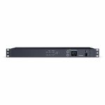 CyberPower PDU24001 Single Phase 100 - 120 VAC 15A Metered ATS PDU - 10 Outlets  10 ft  2 x NEMA 5-15P  Horizontal  1U  LCD  3YR Warranty