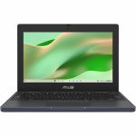ASUS CR1104CGA-YZ84 11.6in Rugged ChromebookIntel N-Series N100 Processor 8GB RAM 64GB Flash Memory 1366x768 TN Panel