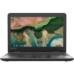 Lenovo-IMSourcing 300e Chromebook 2nd Gen 81MB007YUS 11.6in Touchscreen Chromebook - HD - Intel Celeron N4020 - 4 GB - 32 GB Flash Memory - English Keyboard - Black - Intel Chip - 1366